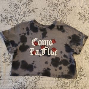 Selena Quintanilla Como La Flor Crop Top shirt short Sleeve New S VIBE N stiched